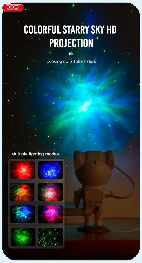 XO CF1 Astronaut Star Projector Lamp