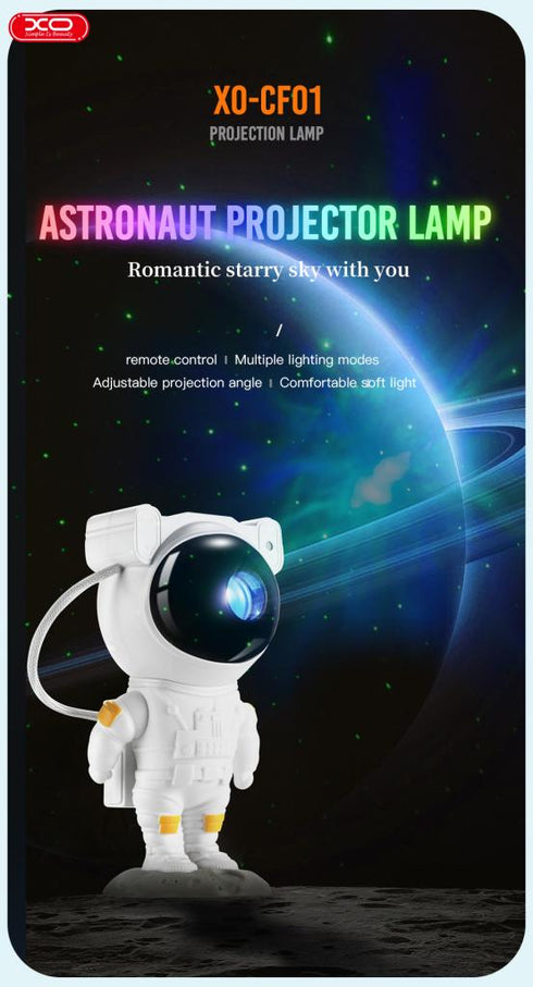 XO CF1 Astronaut Star Projector Lamp