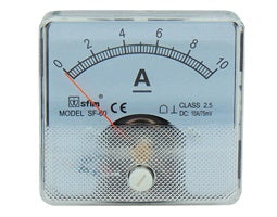 ΟΡΓΑΝΟ ΠΙΝΑΚΟΣ ΑΜΠΕΡΟΜΕΤΡΟ ΑΝΑΛΟΓΙΚΟ DC 60X60 0-40A SF-60 SFM