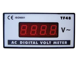 ΟΡΓΑΝΟ ΠΙΝΑΚΟΣ ΒΟΛΤΟΜΕΤΡΟ ΨΗΦΙΑΚΟ AC 96X48 0-600V TF48 SFM