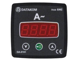 ΟΡΓΑΝΟ ΠΙΝΑΚΟΣ ΑΜΠΕΡΟΜΕΤΡΟ ΨΗΦΙΑΚΟ AC 72X72 ΜΕΣΩ ΜΕΤΑΣΧΗΜΑΤΙΣΤΗ /5A DA-0101 DATAKOM