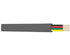 Telephone Cable 4C 4x7x0.12 Black