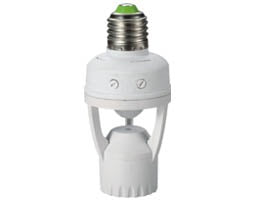 ΑΙΣΘΗΤΗΡΑΣ ΚΙΝΗΣΗΣ 360° 60W/230VAC ΝΤΟΥΙ Ε27/Ε27 ST451B STARLUX