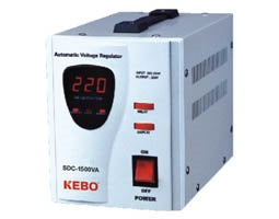 ΣΤΑΘΕΡΟΠΟΙΗΤΗΣ-ΡΥΘΜΙΣΤΗΣ ΤΑΣΗΣ 1500VA ΨΗΦΙΑΚΟΣ SERVO (SDC) KEBO