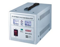 ΣΤΑΘΕΡΟΠΟΙΗΤΗΣ-ΡΥΘΜΙΣΤΗΣ ΤΑΣΗΣ 500VA ΑΝΑΛΟΓΙΚΟΣ SERVO (MVR) KEBO