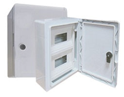 ΠΙΝΑΚΑΣ ΠΛΑΣΤΙΚΟΣ ΜΕ ΜΕΤΩΠΗ 2 ΣΕΙΡΩΝ 300X400X165 IP65 CP5103 CET