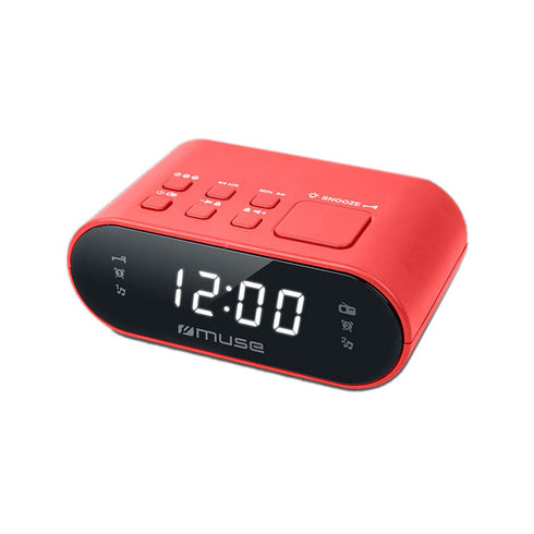 M-10RED MUSE Digital Radio Clock