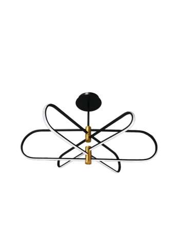 ΦΩΤΙΣΤΙΚΟ LED MADRID BLACK LEG-6032-BL