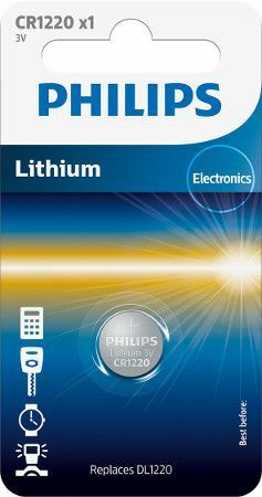 Philips Lithium CR1220 (1 piece)