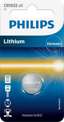 Philips Lithium CR1632 (1 Piece)