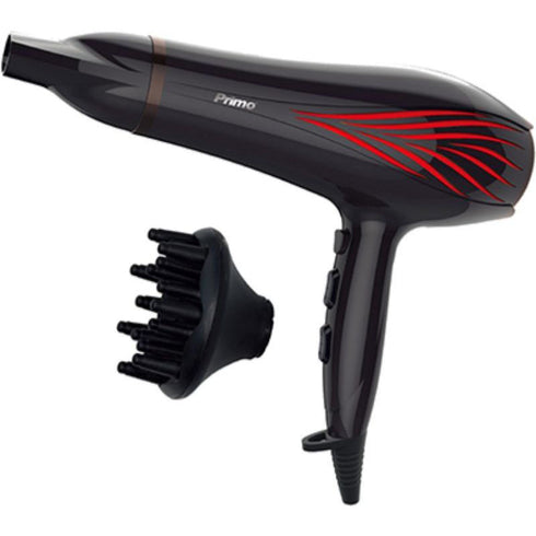 Hairdryer PRHD-40218 Primo 2000W DC Black