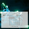 200 LED ΚΟΥΡΤΙΝΑ 2mΧ2m ocean blue STEADY/40 greenFLASH, ΕΠΕΚΤΑΣΙΜΗ,31V/9W IP44