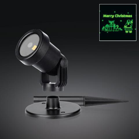 LASER PROJECTOR SANTA + MERRY CHRISTMAS ΚΟΚ/ΠΡΑΣ &TIMER