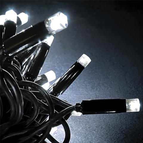 100L LED ΕΠΕΚΤΕΙΝ.ΙΡ44 ΨΥΧΡΟ-ΜΑΥΡΟ ΚΑΛΩΔΙΟ
