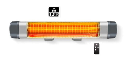 HEATER TEL/NO REDQUARTZ 1000W-2000W WALL-MOUNTED IP65