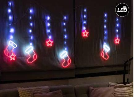 32LED ΚΟΥΡΤΙΝΑ ΑΣΤΕΡΙΑ&ΜΠΟΤΕΣ ΑΣΥΜΕΤΡΑ ΘΕΡΜΟ IP44 3Χ0.52
