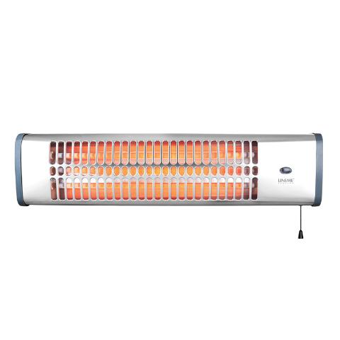 Lineme ΘΕΡΜΑΣΤΡΑ QUARTZ 600/1200W ΕΠΙΤΟΙΧΗ ΙΡ24 15m2 70-00605