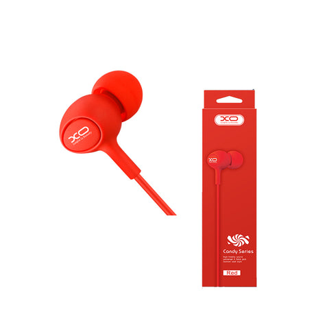 XO S6 Candy Handsfree Κόκκινο