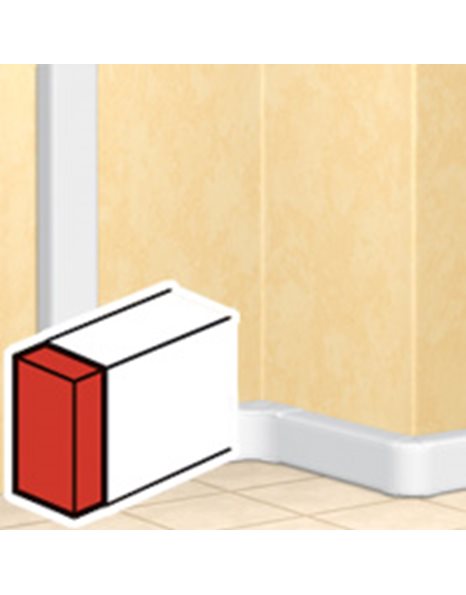 ΤΑΠΑ ΤΕΡΜΑΤΙΚΗ για 100x50mm GUSMAN ΛΕΥΚΟ