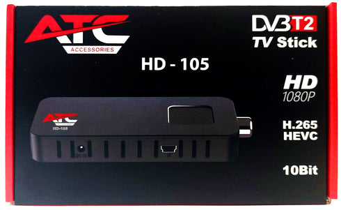 ATC Επίγειος Δέκτης ATC HD-105 T2 H.265