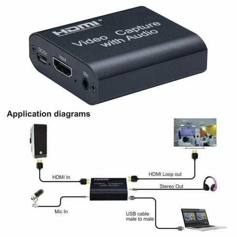 Capture Card 4K with Loop out