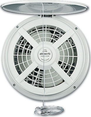 Aliberti A-600 Window Fan Hand. Cap 266 m³ / h White Φ260