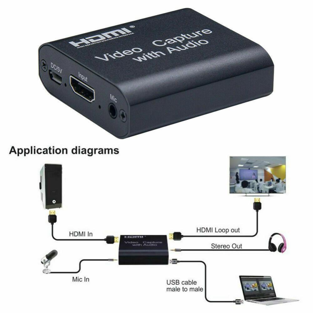 Capture Card 4K with Loop out – ilektrion